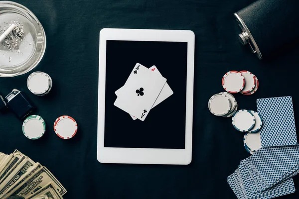 Live-dealer roulette table with multi-camera feed